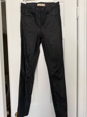 Unpublished Olivia Faux Leather Skinny Jeans